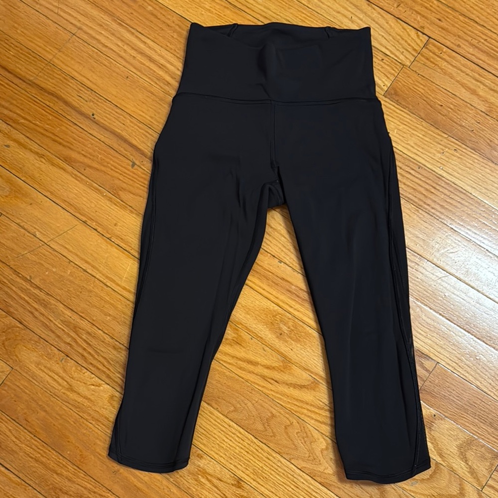 Lululemon Black 3/4 Leggings